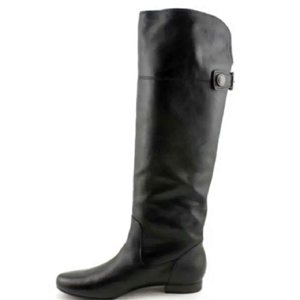 Coach Benita soft leather knee high riding boots size 5.5